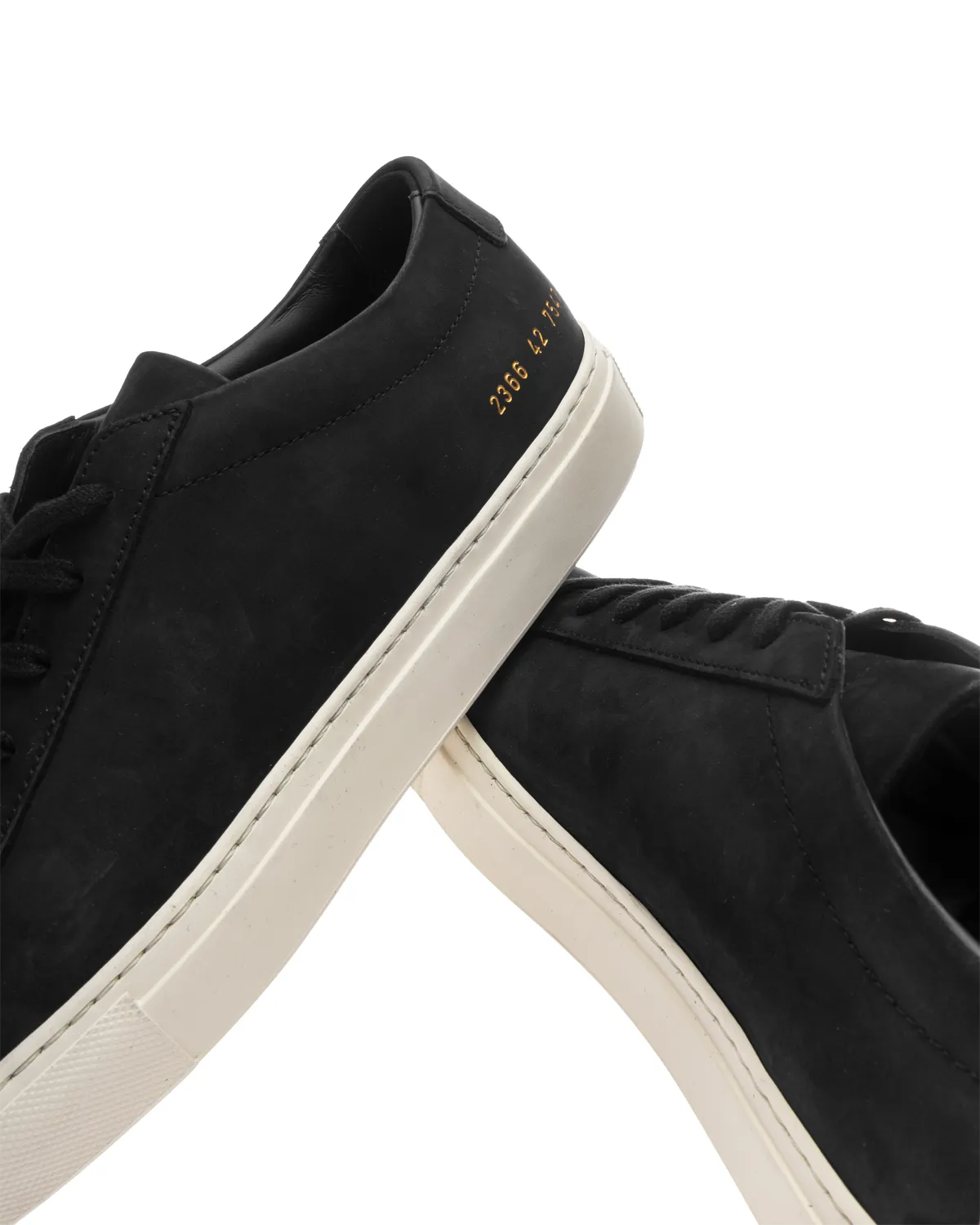 Achilles Low Nubuck Black