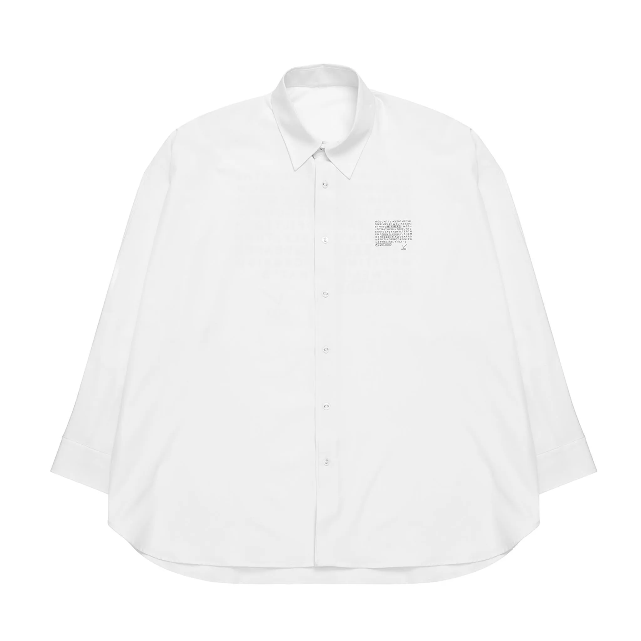 ADD 20 Emblem Batwing Shirt White