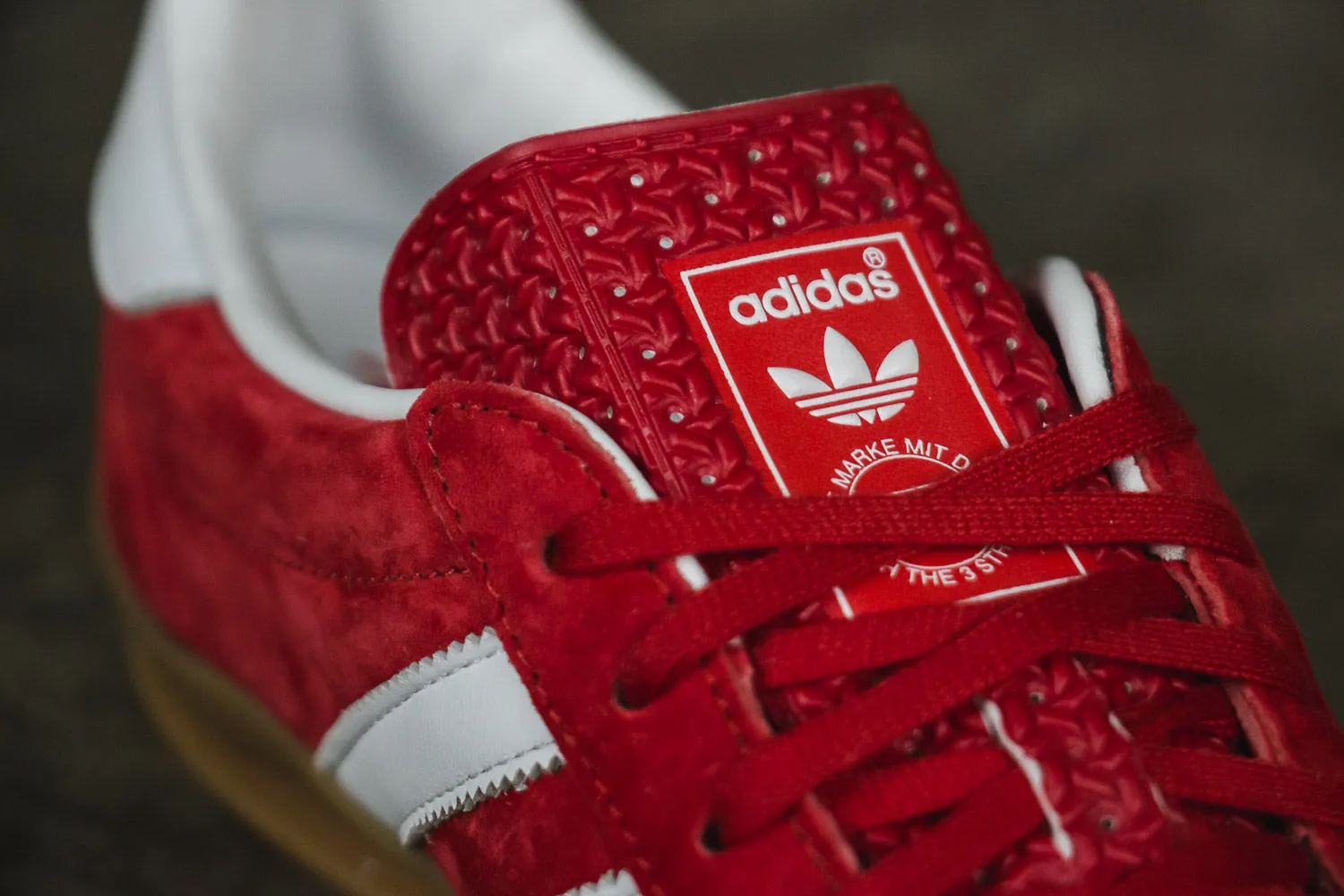 adidas Gazelle Indoor ' Scarlet & Cloud White'