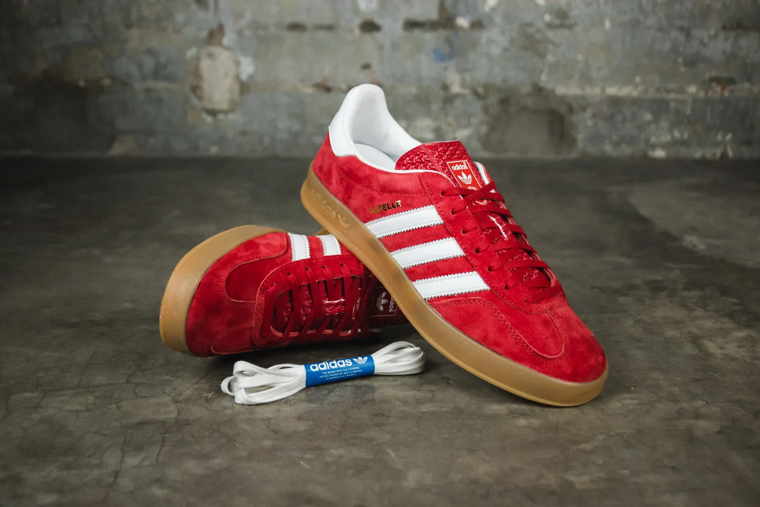 adidas Gazelle Indoor ' Scarlet & Cloud White'