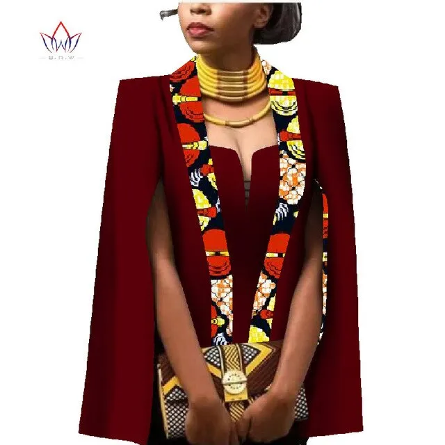 African Women Clothing Full Sleeve Cape Coat Dress Suit African Tops 2 Piece Set Party Dresses