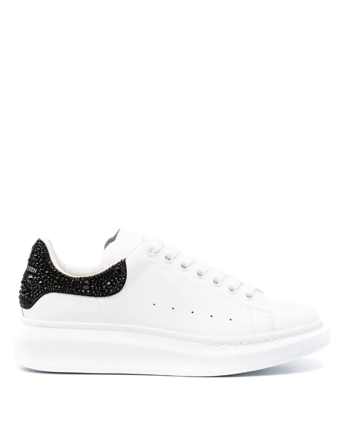 Alexander McQueen Oversized crystal-embellished sneakers