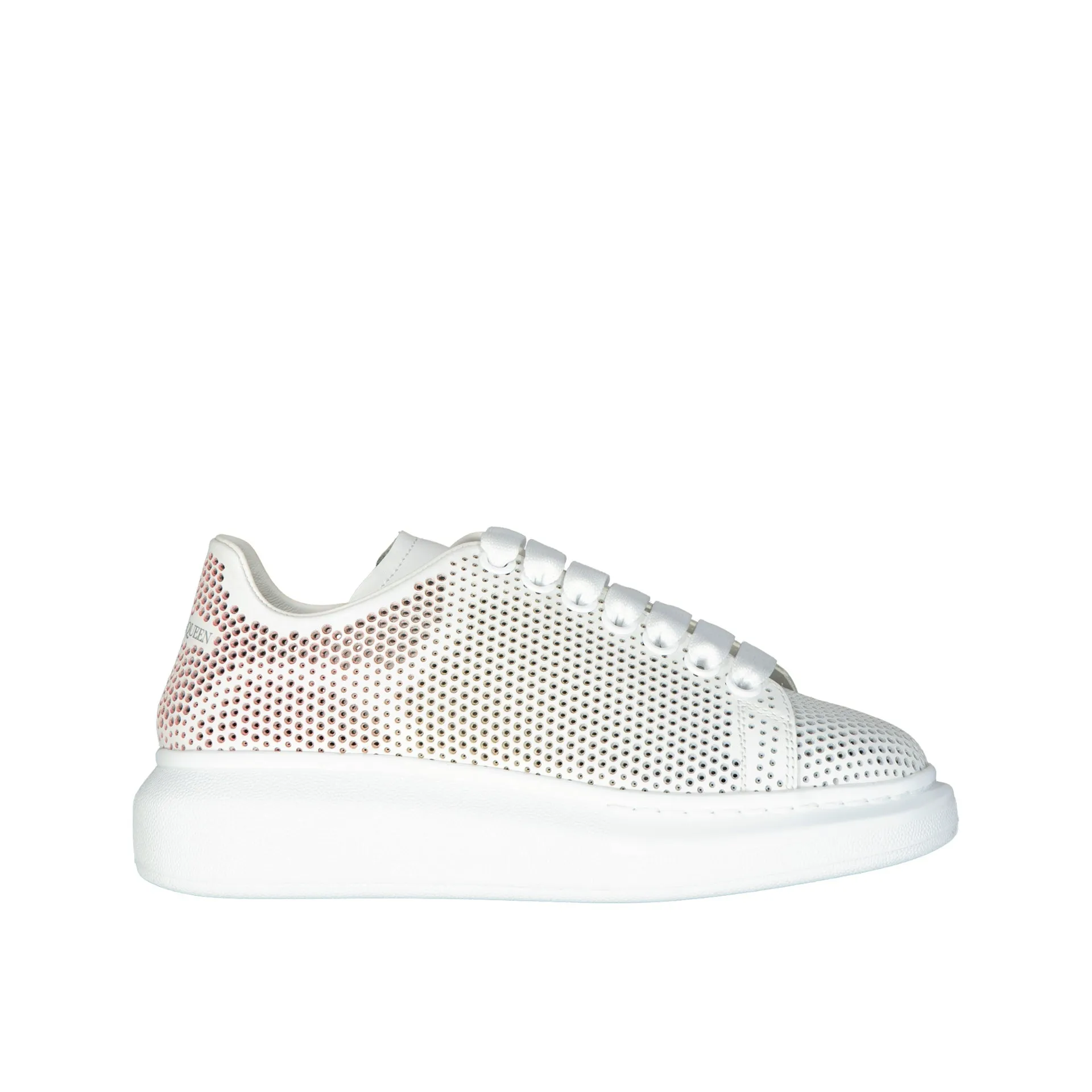 Alexander McQueen - Sneakers oversize con taglio a puntini