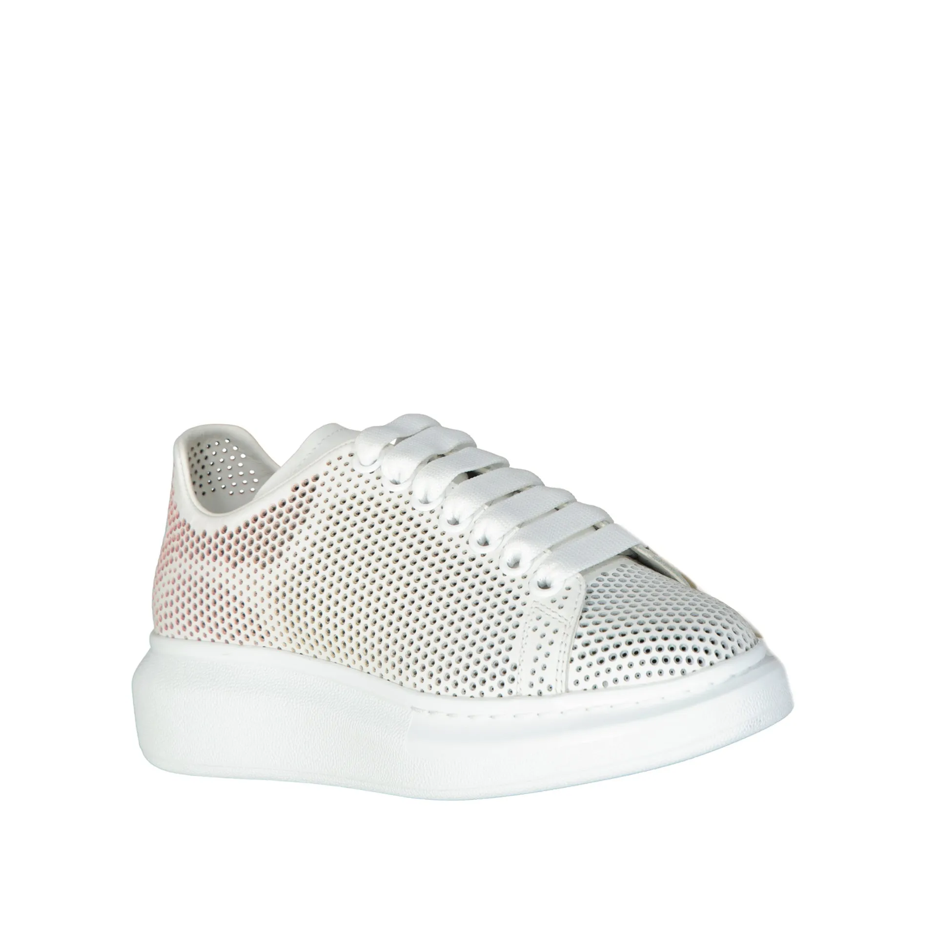 Alexander McQueen - Sneakers oversize con taglio a puntini