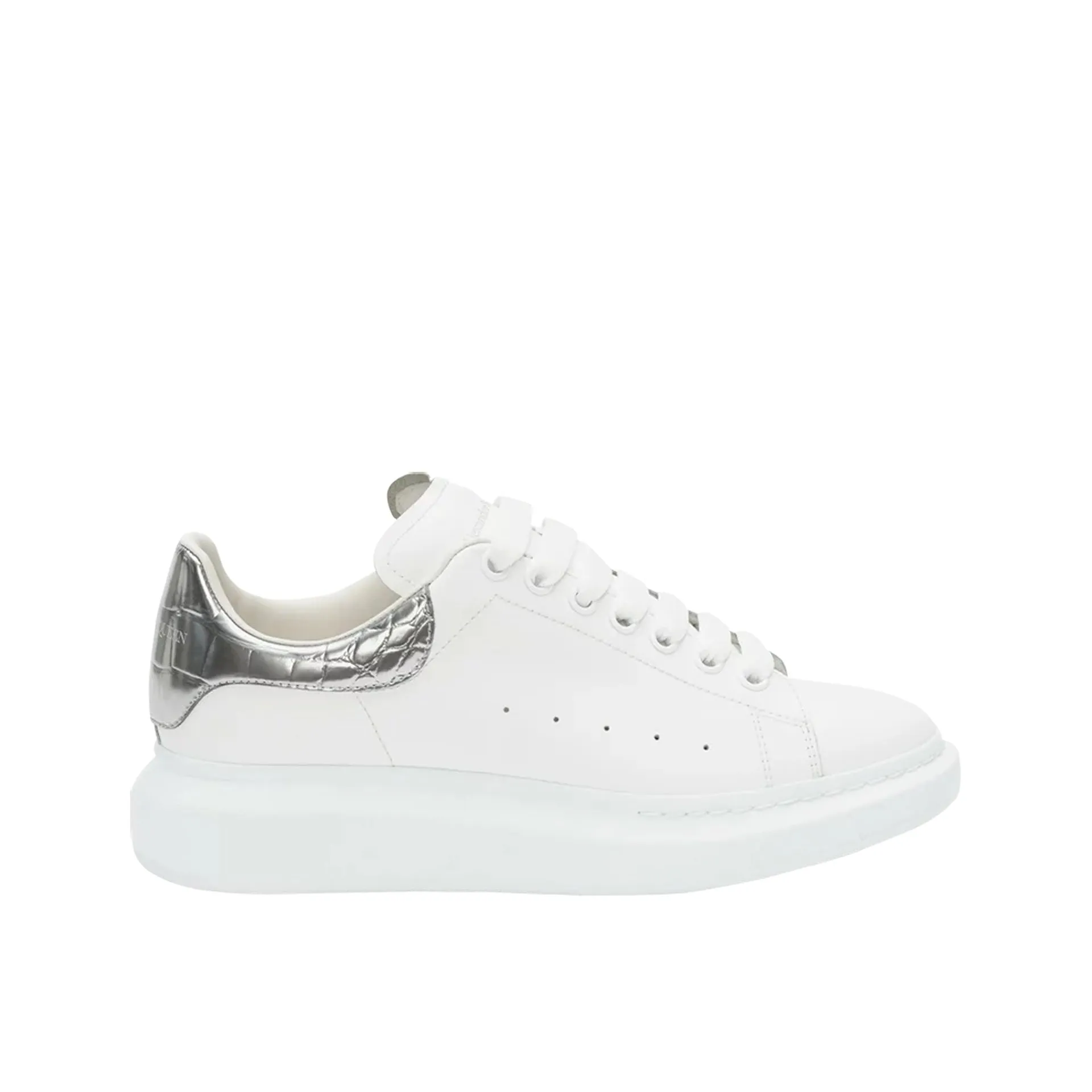 Alexander McQueen - Sneakers oversize in coccodrillo