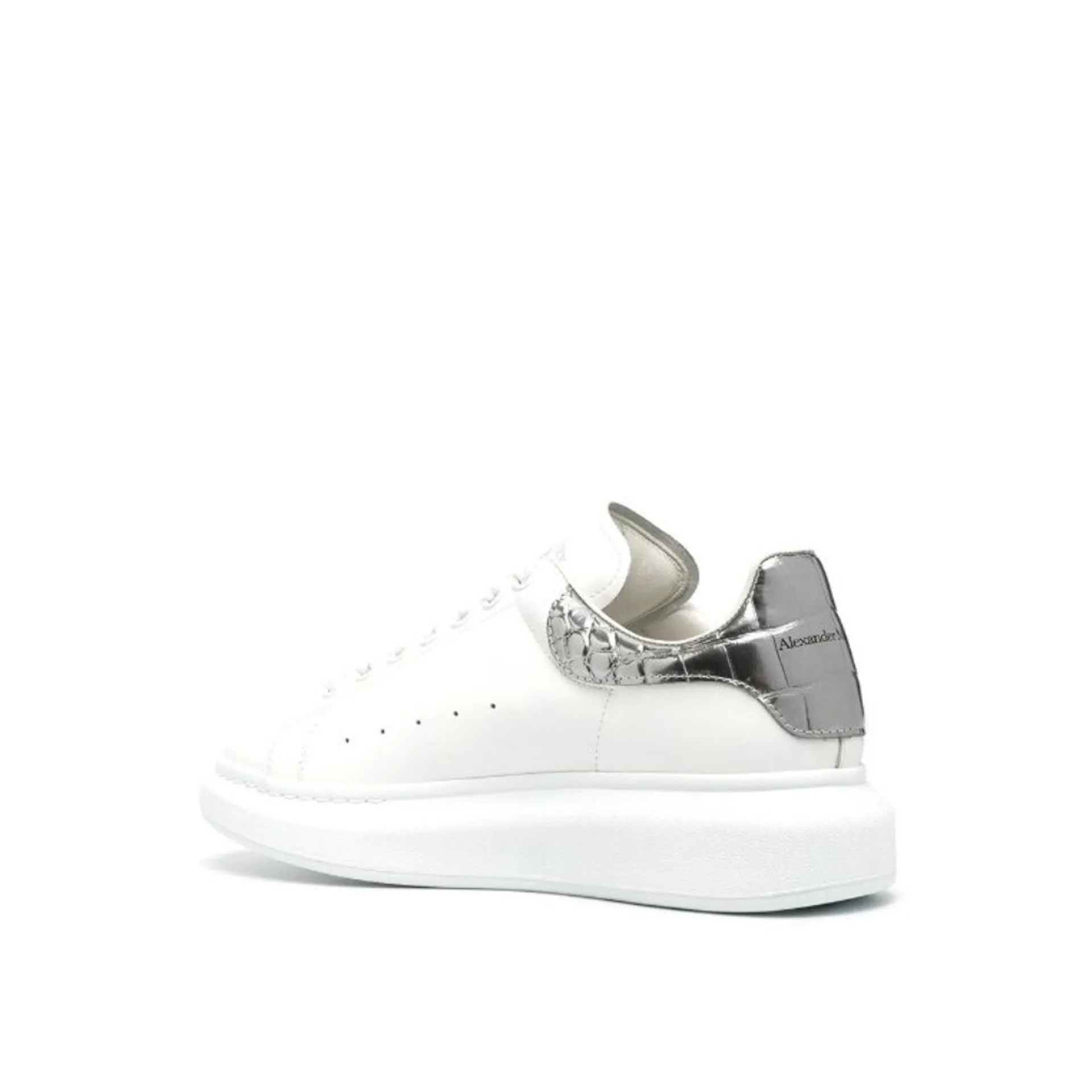 Alexander McQueen - Sneakers oversize in coccodrillo