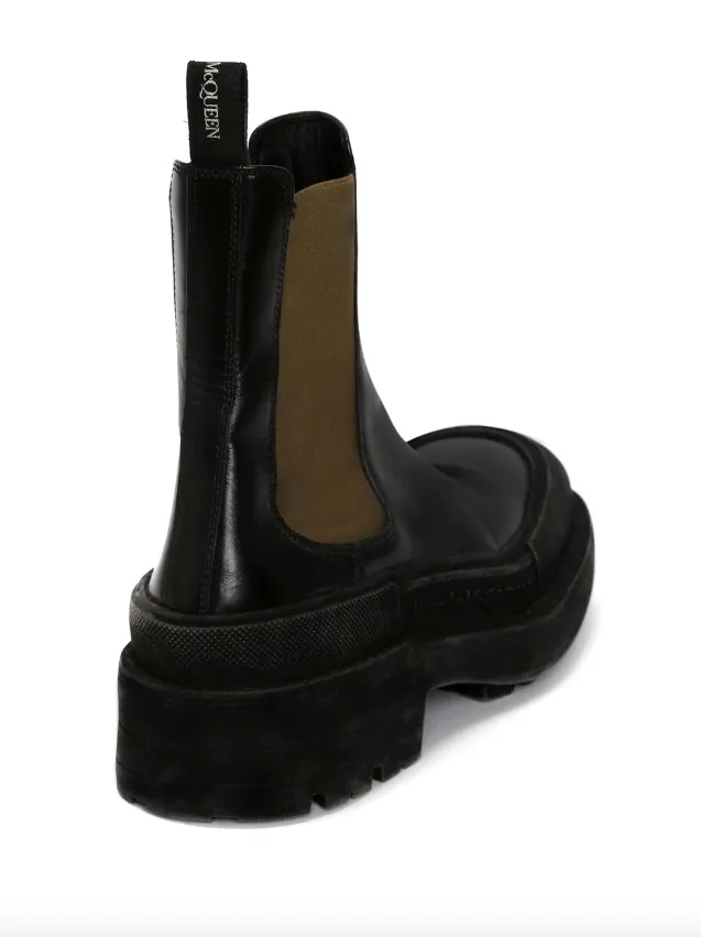 Alexander McQueen Stack Chelsea boots