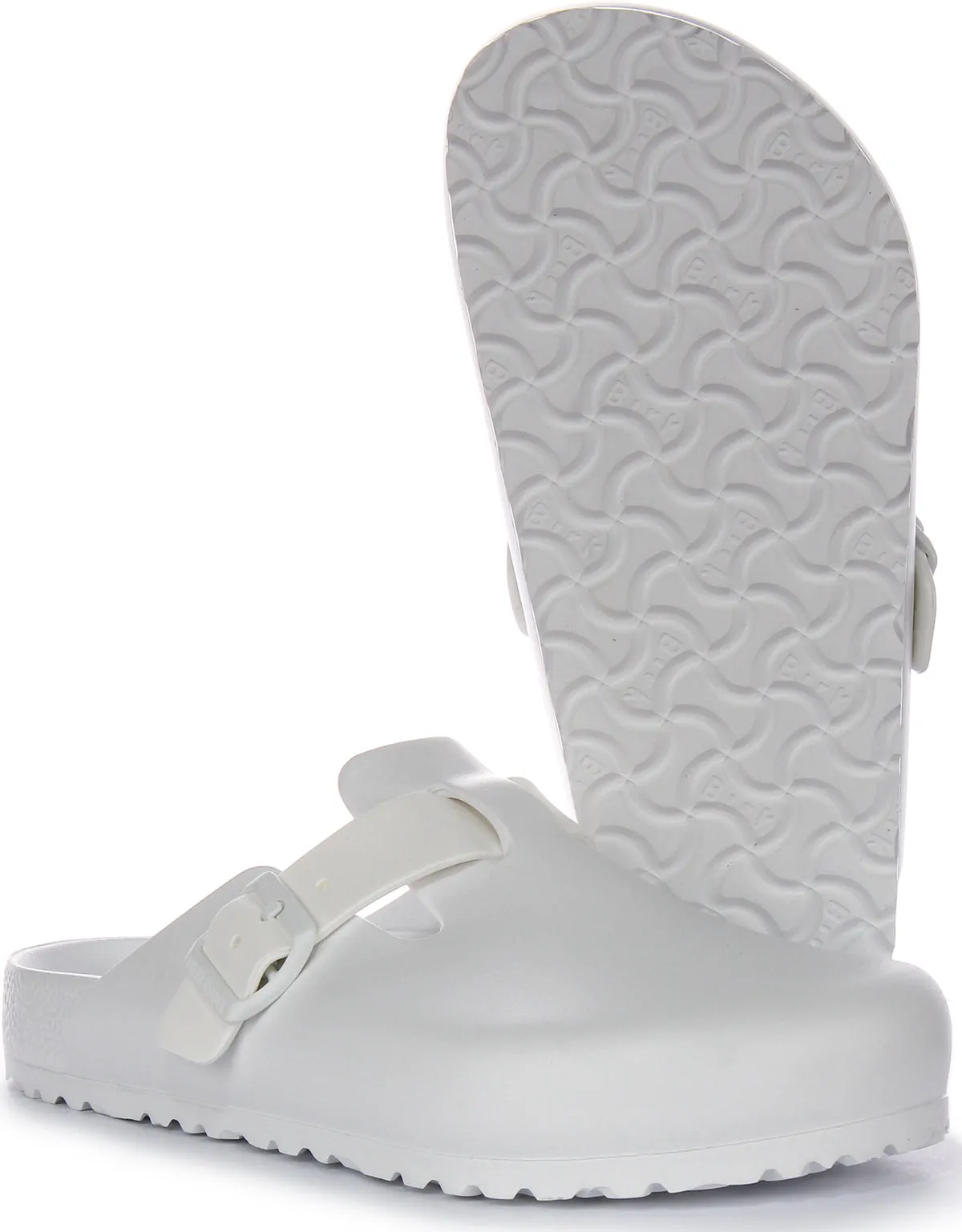 Birkenstock Boston Eva In White