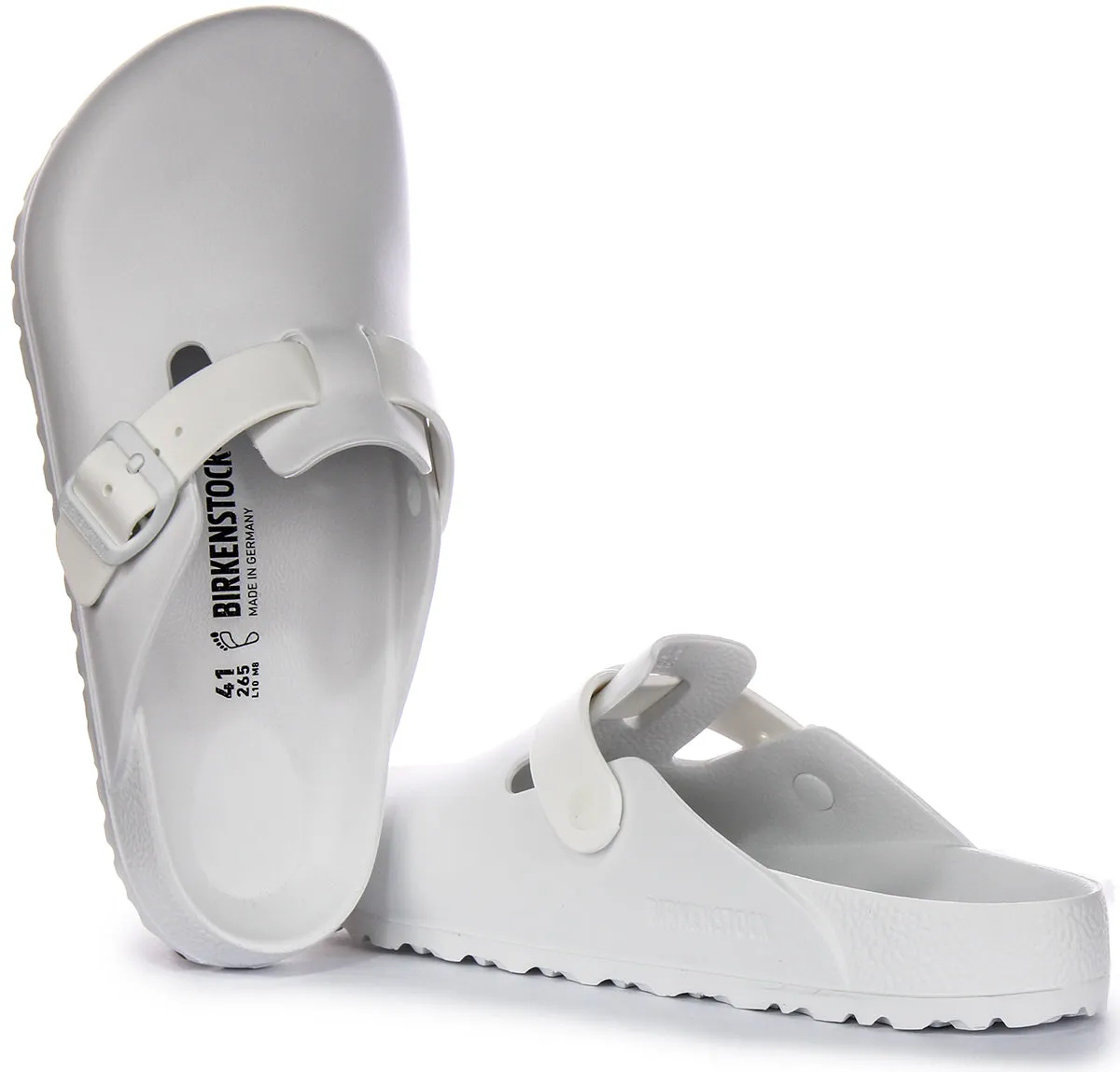 Birkenstock Boston Eva In White