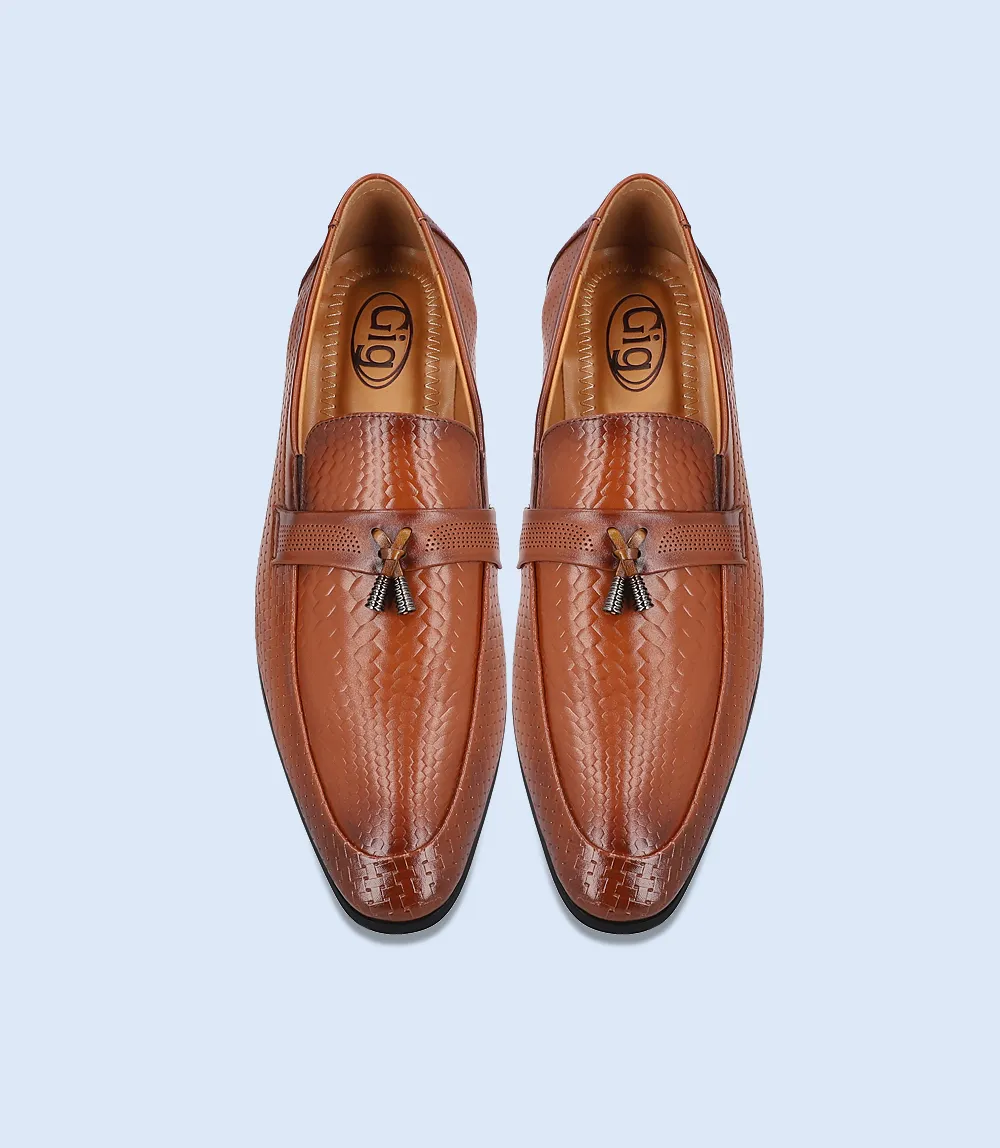 BM5109-BROWN-Men Formal Slip-on's