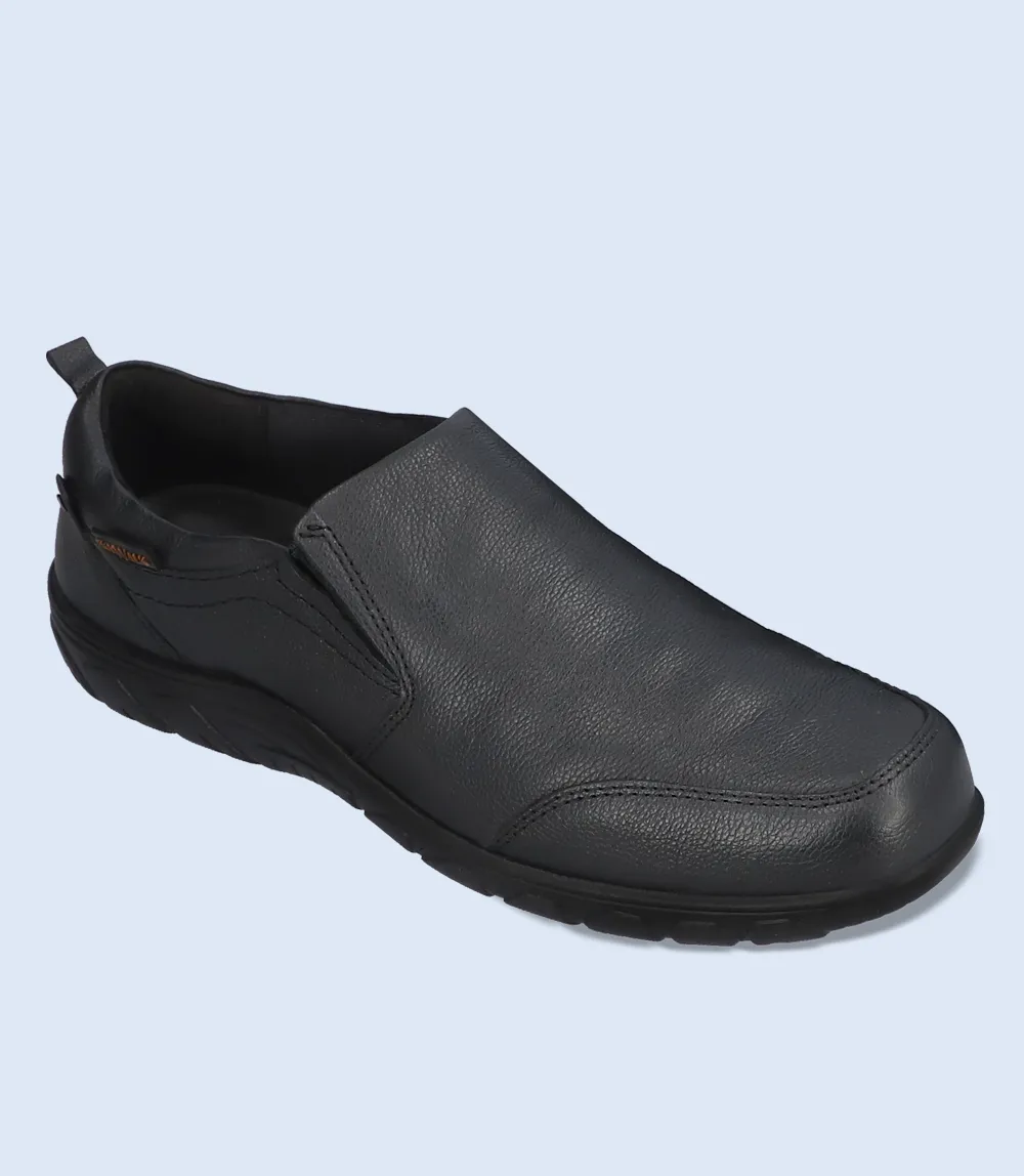 BM5199-BLACK-Men Comfort Life Style Shoes