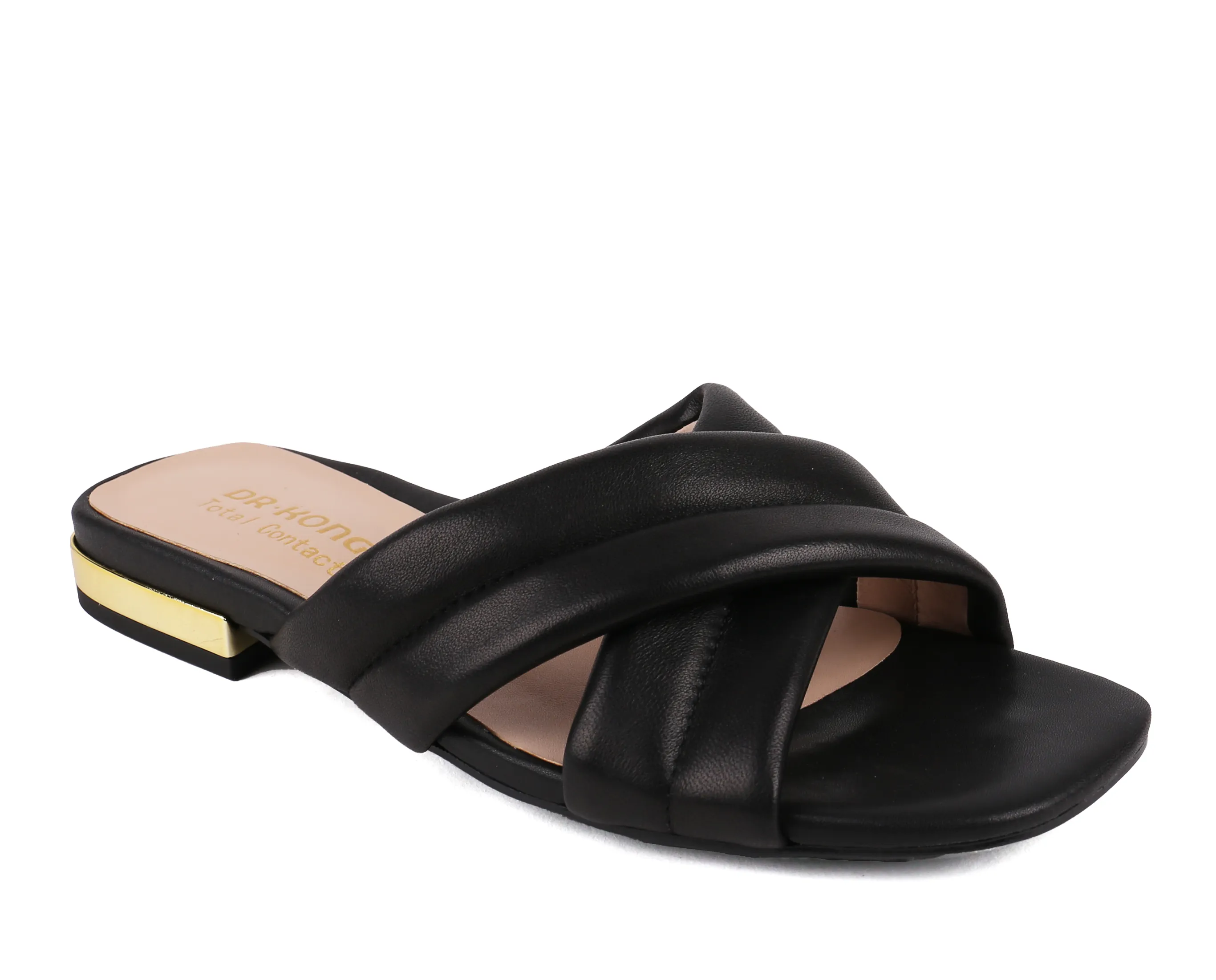 DR.KONG WOMEN TOTAL CONTACT SANDALS DK-S3001748-BLK(RP : $159)