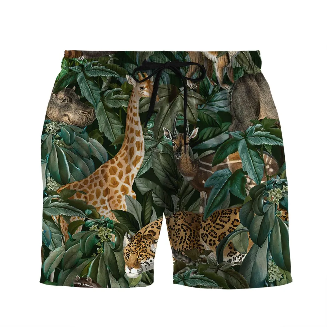 Gearhuman 3D African Wild Animal Shorts