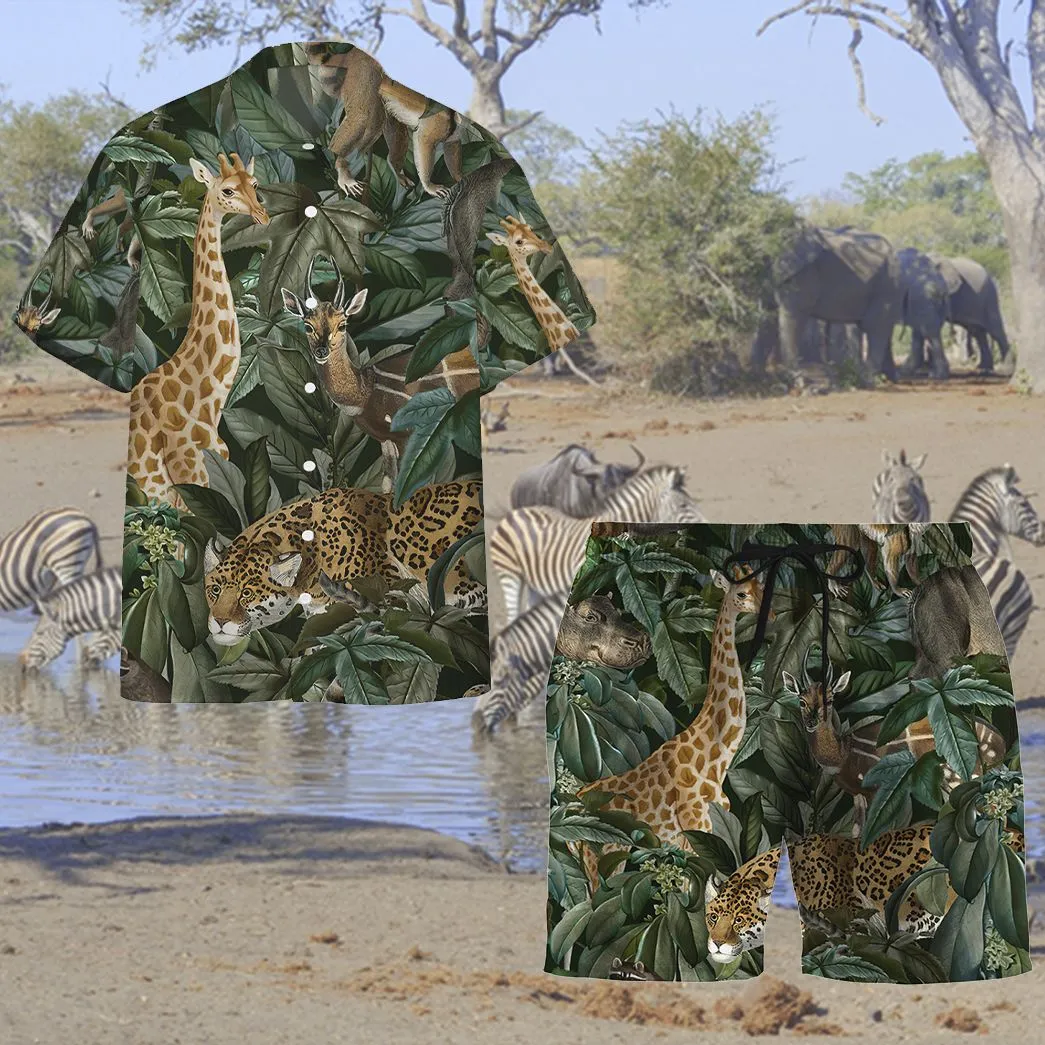 Gearhuman 3D African Wild Animal Shorts