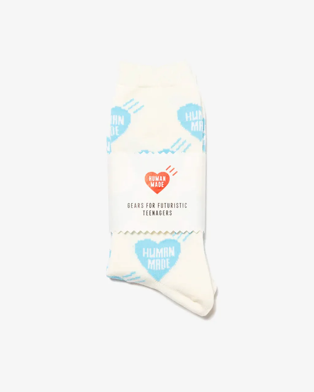 Heart Socks Blue