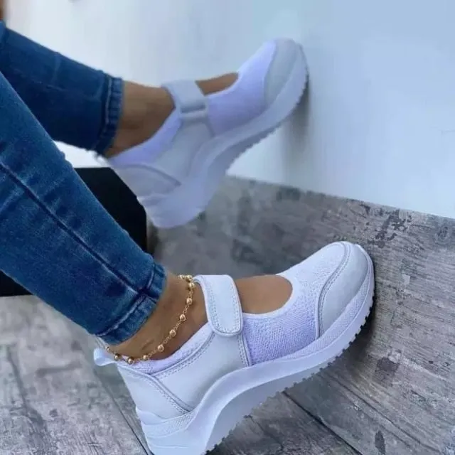 Ladies New Fashion Sneakers Platform Sandals