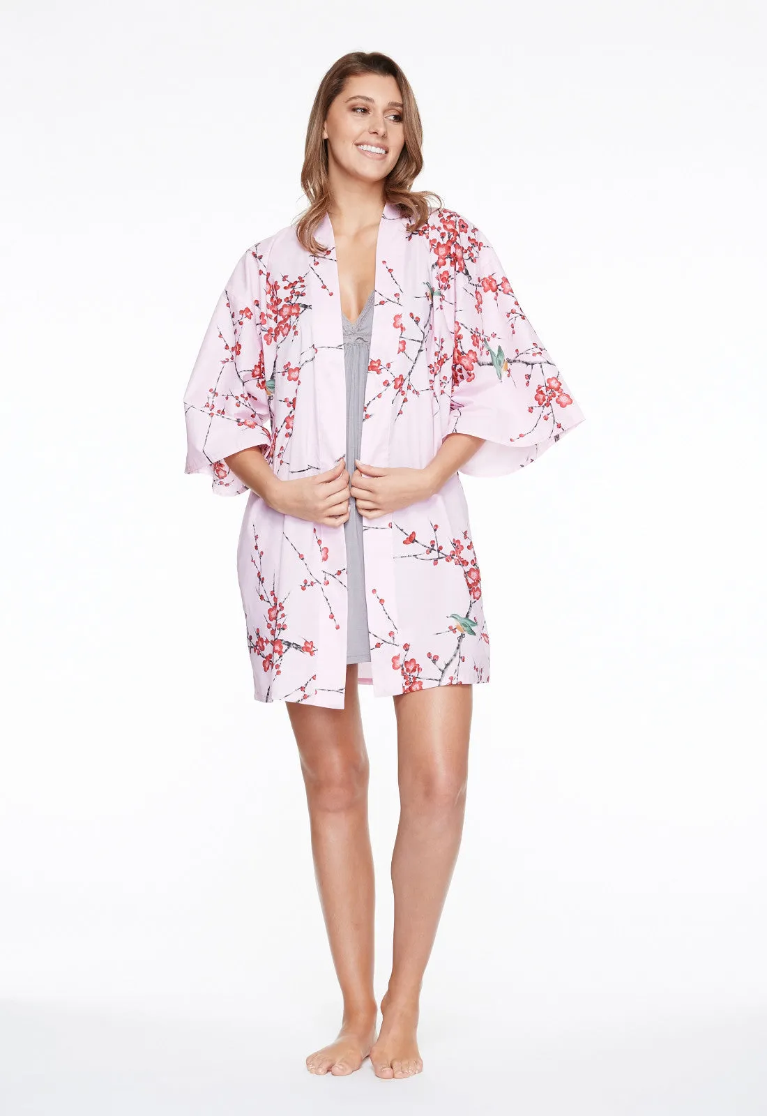 Plum & Warbler Cotton Kimono Jacket