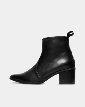 PRE-ORDER Vegan Swan No.1 Black Nopal cactus leather boots by Bohema