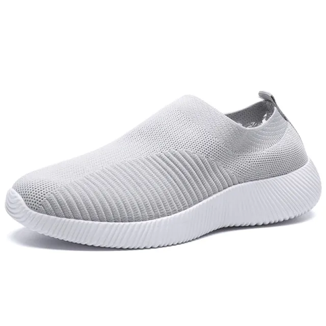 RIMOCY Breathable Mesh Platform Soft Ladies Sneakers