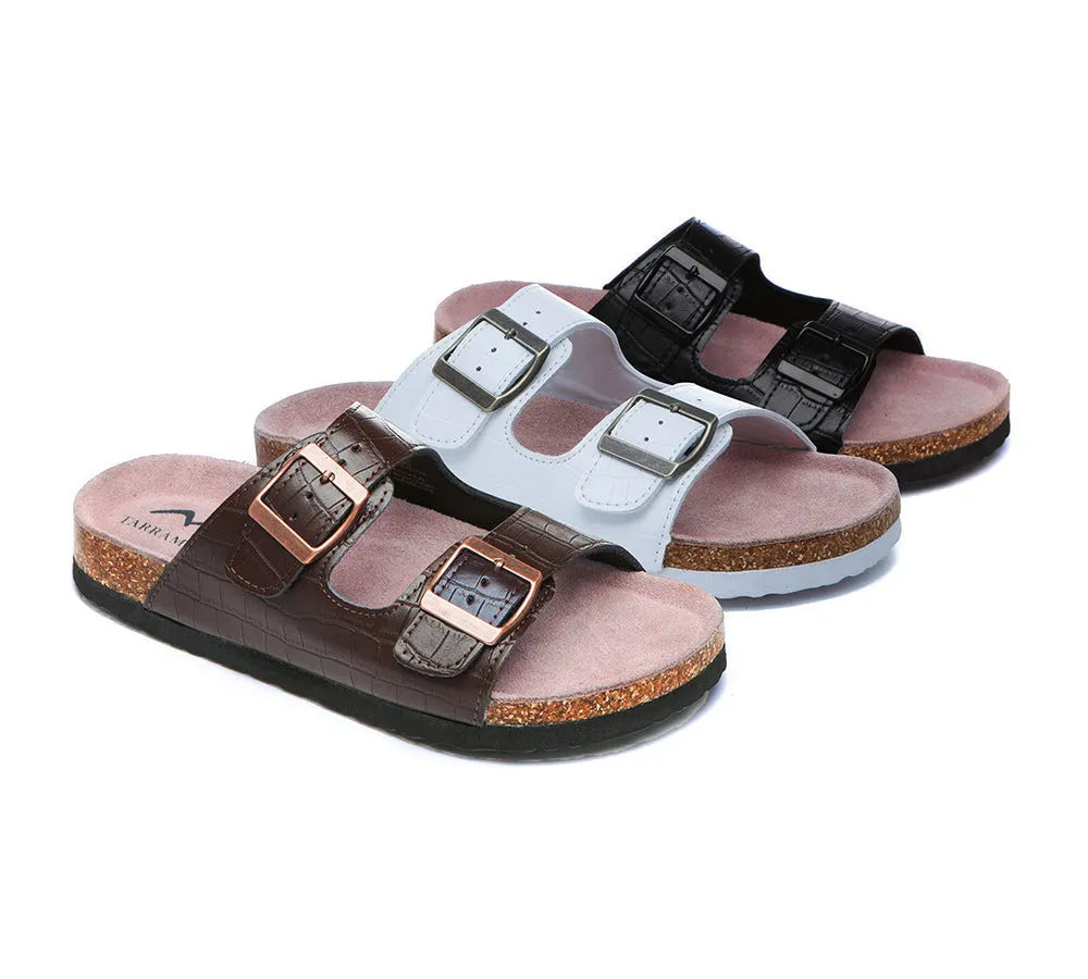 Summer Beach Sandals Unisex Embossed Slip-On Slides Oliver