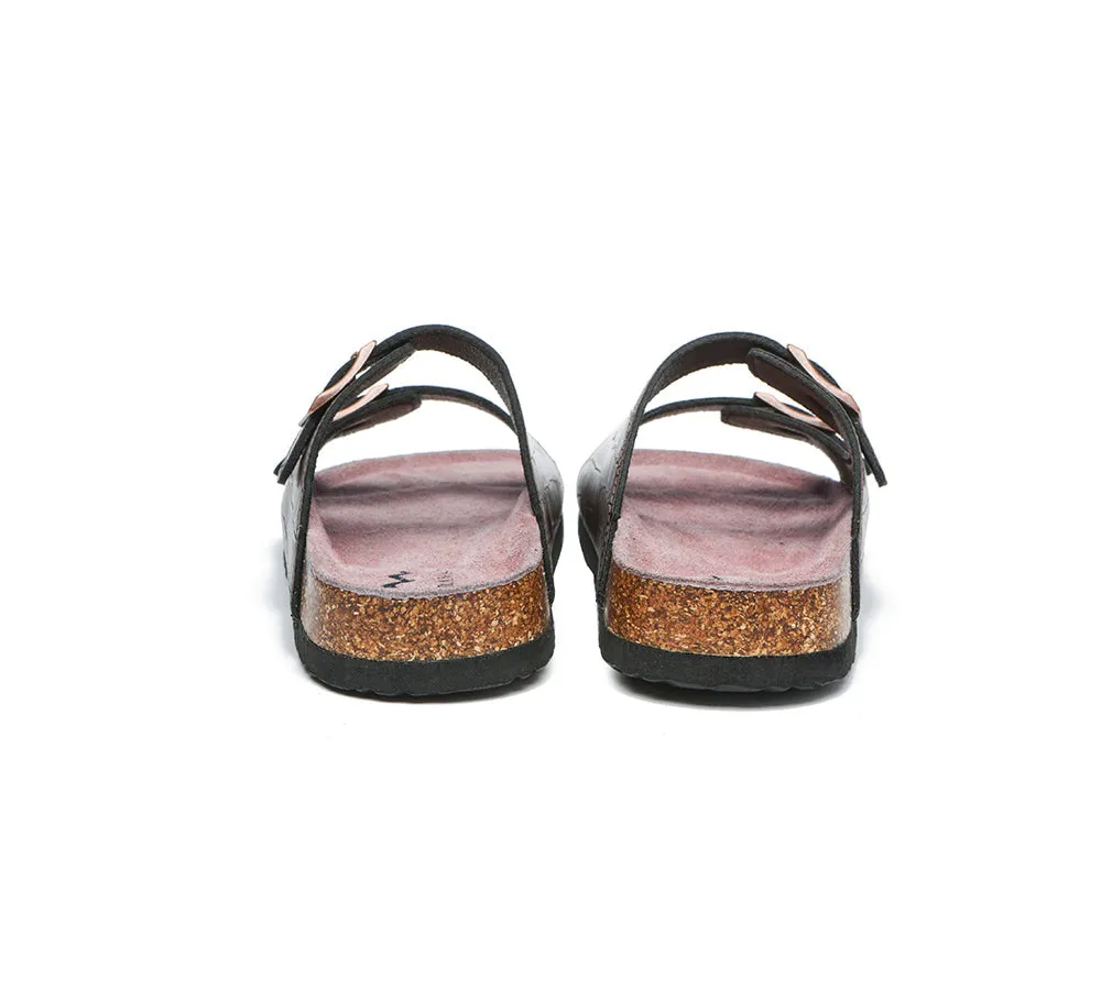 Summer Beach Sandals Unisex Embossed Slip-On Slides Oliver