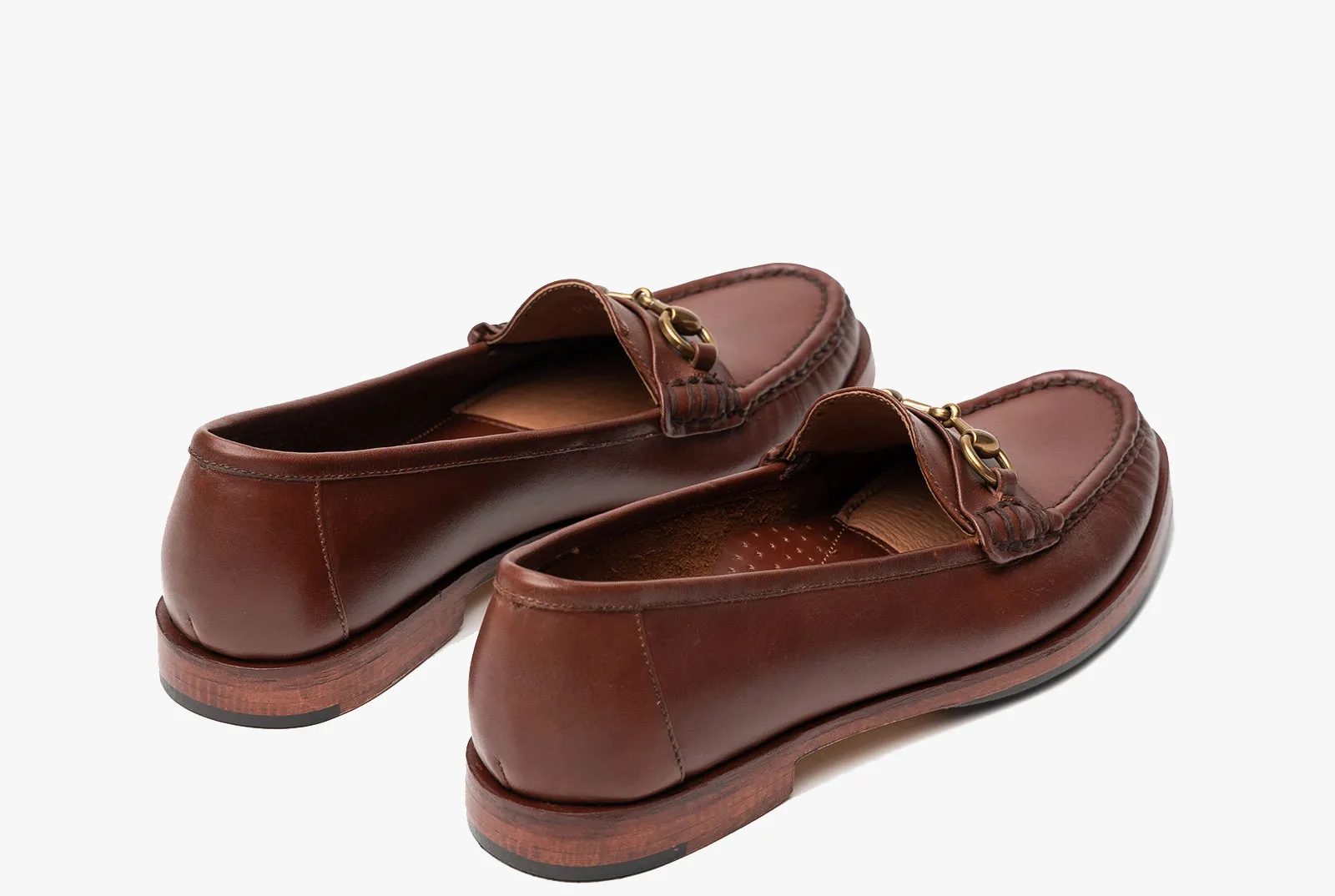 The Bonnie Horsebit Loafers - Chestnut Brown